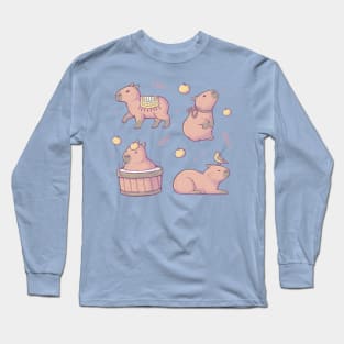More Capybaras Long Sleeve T-Shirt